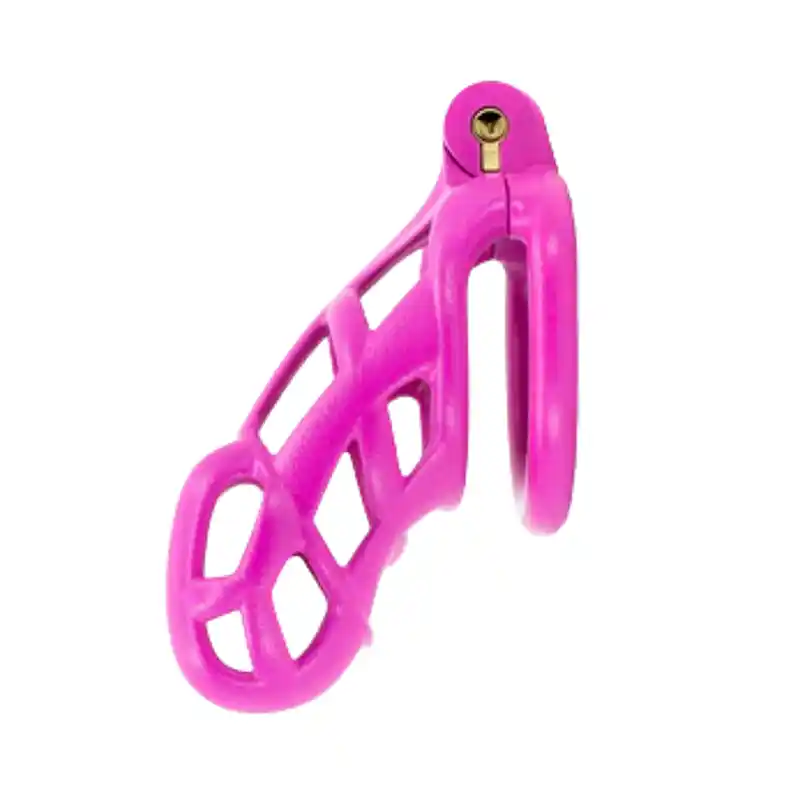 cherry keeper small chastity cage in blue